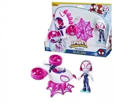 Hasbro *****SPD Spidey Ghost Spider+pojazd F7456