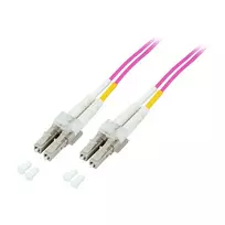 Good Connections Patch Cable LWL Duplex OM4 Multimode 50/125µ LC/LC 15m