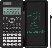 NEWYES mokslinis skaičiuotuvas su LCD užrašine ir 240 funkcijų NY-82MS PLUS Edition