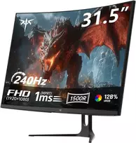 KTC lenktas žaidimų monitorius 32 colių FHD 240 Hz VA 1 ms H32C5