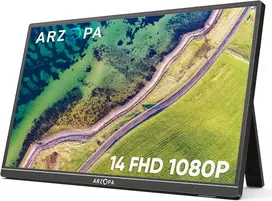 ARZOPA nešiojamasis monitorius 14 colių FHD IPS 1920 × 1080 60 Hz A1S