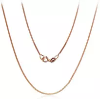 Diamond Sky Jewelry Itališka raudono aukso grandinėlė „Cartier IV“