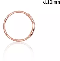 Diamond Sky Jewelry Auksinis nosies auskaras „Rondo“