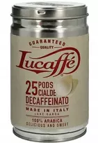 Malta kava Lucaffe ESE Decaffeinato saseliuose be kofeino 25 vnt