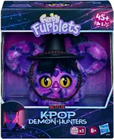 FURBY KPOP DEMON HUNTERS Interaktyvus žaislas „Furblets Saja Boy Demon“, 7,6 cm