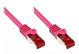 Alcasa 30 m Cat 6 S/FTP tinklo kabelis, violetinė