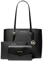 Juoda gėlėta Michael Kors 35R3GCFT3T rankinė tote
