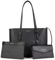Juoda poliesterinė Michael Kors 35R3SCFT3T tote rankinė