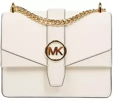 Jasnokreminė odinė Michael Kors 35S5GGRC1L rankinė per petį