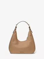 Michael Kors 30F4GY5H1L odinė rankinė per petį, šviesiai ruda