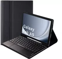 Strado Dėklas su klaviatūra Bluetooth touchpad do Samsung Galaxy Tab A9 8.7 X110/X115, juoda