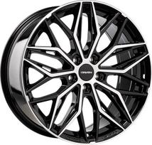 Ratlankis CARMANI R19x8.5 5x108 ET 45 CB 63 (Black Polish)