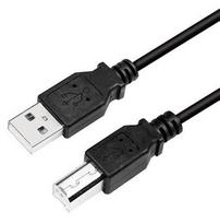 Adapteris Logilink CU0008B CU0008B USB A, USB B plug, 3 m, juoda sp.
