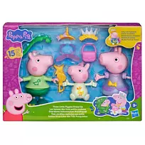 PEPPA PIG Rinkinys „Pepa ir draugai: madų vakarėlis“, 15 cm