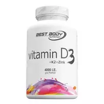 Best body - vitamin D3 + K2 + Zinc 80 tab.