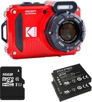 Kodak PixPro WPZ2 Bundle, red, SYSKDKWPZ2RD6