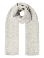 LMTD - Nlflodet Knit Scarf - Šalikas - Balta