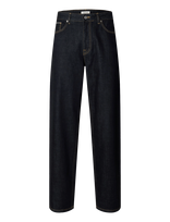 Selected - Slm220-Loose Ben Selvedge 804 Db Jeans - Laisvi džinsai - Tamsiai mėlyna