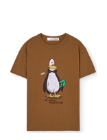THE ANIMALS OBSERVATORY - Rooster Kid T-Shirt Brown 8Y - Marškinėliai trumpomis rankovėmis - Ruda