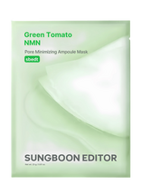 Sungboon Editor - Green Tomato Nmn Pore Minimizing Ampoule Mask - Lakštinė kaukė - Nude
