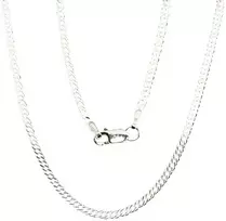 Sidabrinė grandinėlė Rombo 2 mm , briaunų apdirbimas deimantu - 3.7 g. - 2 mm. - 50