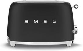 Smeg TSF01BLMEU toaster, matt black (TSF01BLMEU)