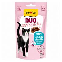 GimCat Duo Soft skanėstai su lašiša ir upėtakiu katėms, 50 g