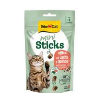 GimCat Mini Sticks skanėstai su lašiša ir bolivine balanda katėms, 50 g