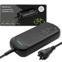 Qoltec Fast Pro Charger for Bosch electric bikes 36V | 42V | 2A | Bosch plug | waterproof + power cable