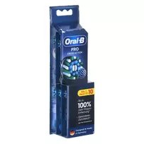 "Oral-B ProCrossAction" dantų šepetėlio antgaliai 10 vnt.