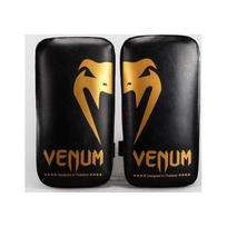 Venum Giant Kick Pads - Black/Gold (Pair)