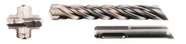 Betono grąžtas Makita Nemesis 2 E-24898, mūrui/gelžbetoniui, sraigtinis, sds plus, 20 mm x 45 cm