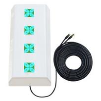 Antenos - 5G LTE CBRS 2x2 MIMO 1.7-3.8GHz 2x 14dBi su 15m Kabeliais