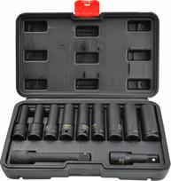 Smūginių galvučių komplektas AWTools AW38688BL, 8 - 21 mm, 1/2"