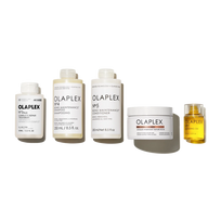 OLAPLEX The Rich Hydration Routine – intensyviai drėkinantis ir atkuriantis plaukų priežiūros rinkinys, 5 vnt.