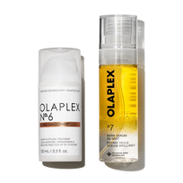OLAPLEX Smooth & Shine Set – glotninantis ir žvilgesio suteikiantis plaukų rinkinys, 2 vnt.