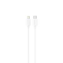USB kabelis Dudao L4X USB-C to Lightning 30W 1.2m baltas