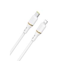 USB kabelis Dudao L25X USB-C to Lightning 30W 1.0m baltas