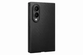 Dėklas KF971SBE Carbon Magnet Samsung Galaxy Fold 8, Juodas