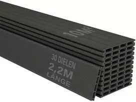 Juskys WPC terasos lentos 10 m² pilkos spalvos