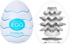Tenga Egg tamprus mažas masturbatorius - Wavy