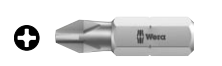 Antgalis Wera 851/1 Z, PH2, 25 mm, 1 1/4", Ø7 mm