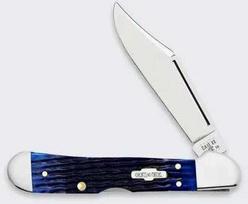 Case Rogers Mini Copperlock Nerūdijančio Plieno Mėlynas Peilis
