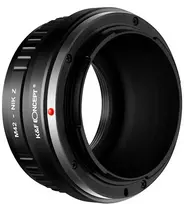 Objektyvas Adapteris - K&F Concept M42 montavimo į Nikon Z-Mount Objektyvo Adapteris, Aliuminio Konstrukcija, Juoda