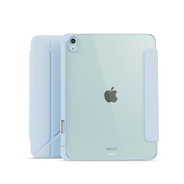 C&C by Epico Hero Flip Case for iPad 10.9" (2022)/iPad 11" (A16) - Light Blue