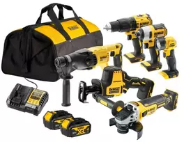 DEWALT Combo Kit 18V DCK607M2 6-pc 2x4.0Ah