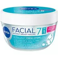 „Nivea Facial Hydro Gel Fresh“ – gaivinantis veido gelis, 100 ml