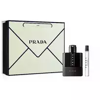 Vyriški kvepalai, „Luna Rossa Black“ dovanų rinkinys: EDP 100 ml ir miniatiūra EDP 10 ml 100 ml