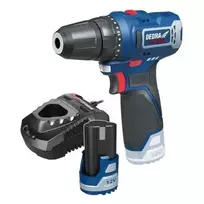 12 V akumuliatorinis gręžtuvas-sraigtasukis, 1*2,0 Ah