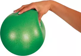 Mambo Max pilates mankštos kamuolys 21-23 cm, žalias